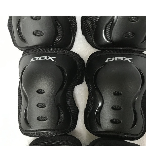 DBX Youth Inline Skating set for elbows knees wrists black Size Medium One Size - Picture 6 of 9